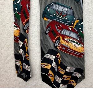 Tabasco Race Cars Necktie 100% Silk Novelty Tie Men's classic nascar racing‎